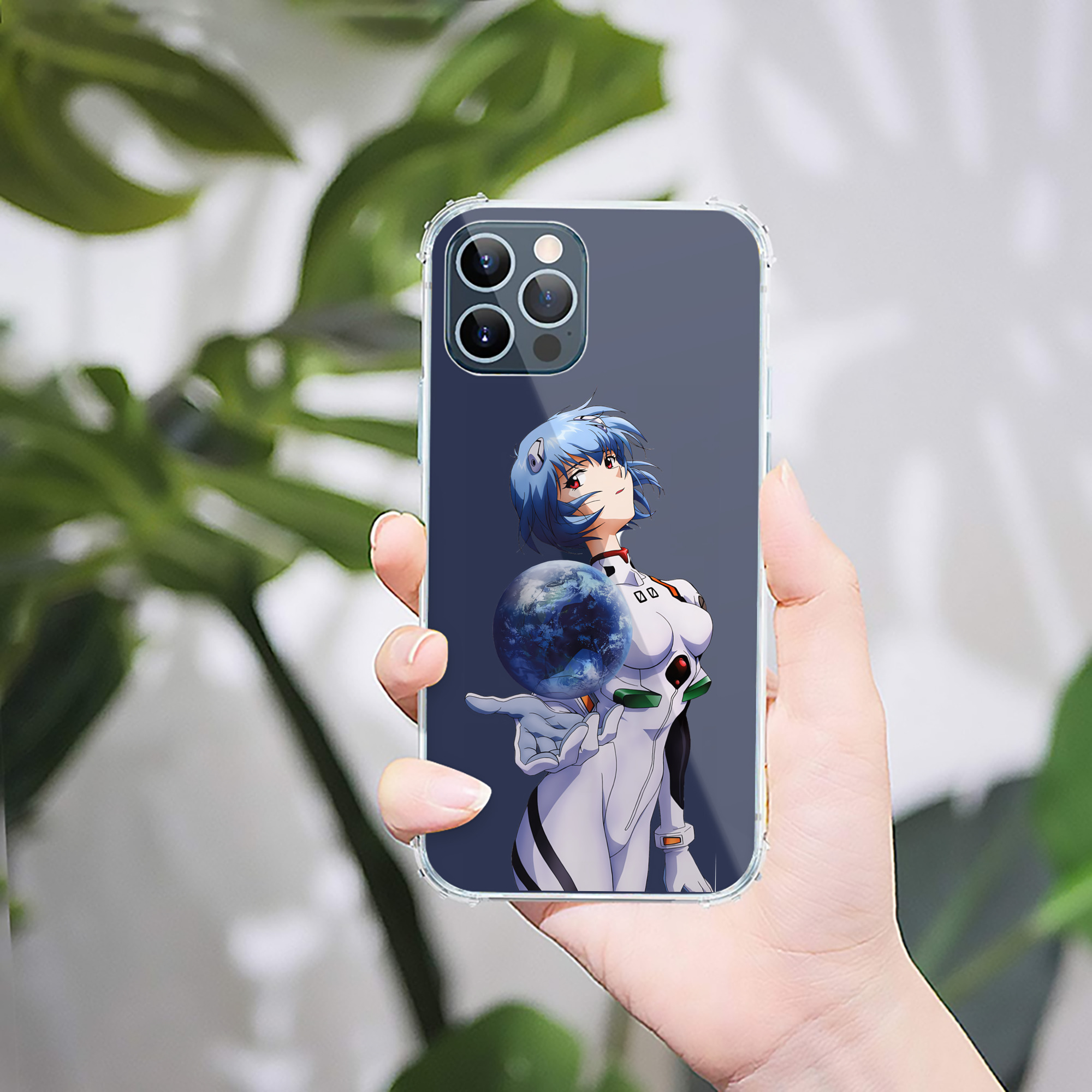 （画像用） EVA 新世紀エヴァンゲリオン 【iPhone 12シリーズ対応】透明スマホケース（クリアソフトケース）